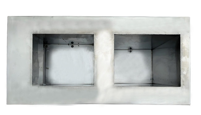 雙槽式超聲波清洗機